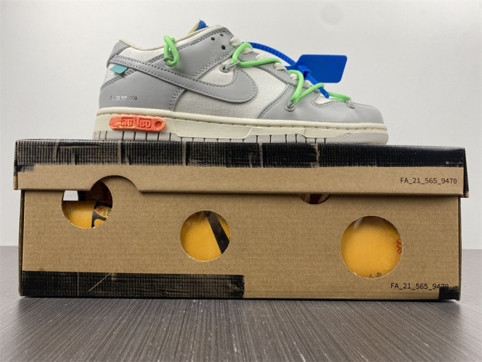 Nike Dunk Low Off-White Lot 26 DM1602-116