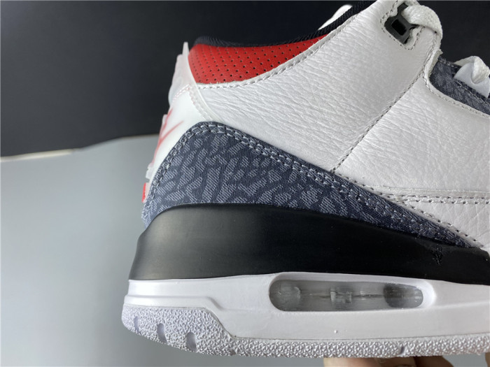 AIR JORDAN 3 RETRO "WHITE FIRE RED" CZ6431-100
