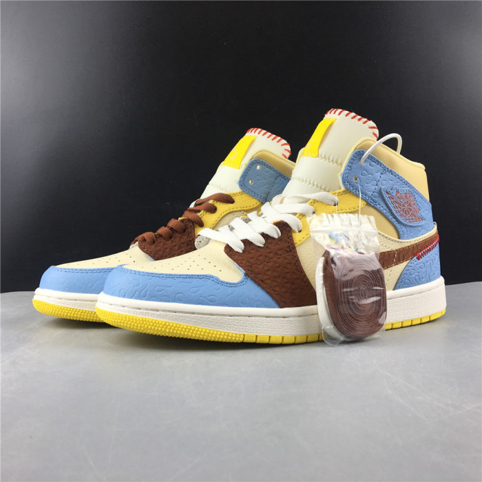 Ma*s*n château rouge x air jordan 1 mid se “fearless” cu2803-200