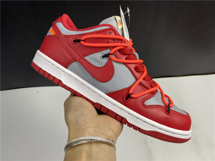OFF-WHITE x Dunk Low ‘University Red’ CT0856-600
