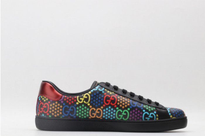 G*u*i ace embroidered low-top sneaker 610085 h2020 1110