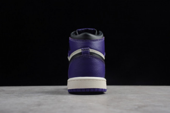 KIDS AIR JORDAN 1 RETRO HIGH OG ‘COURT PURPLE’ 555088-501