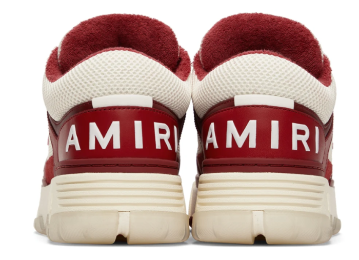 AR1M1 White & Red MA-1 Sneakers
