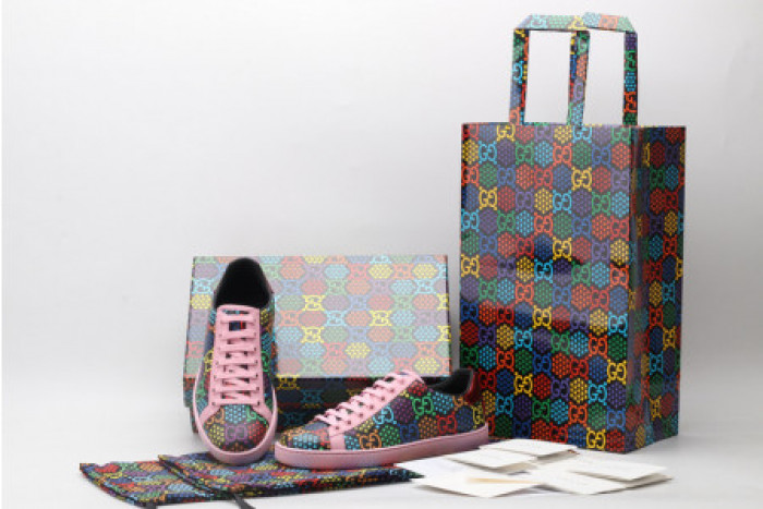 G*u*i ace embroidered low-top sneaker 610085 h2020 1115