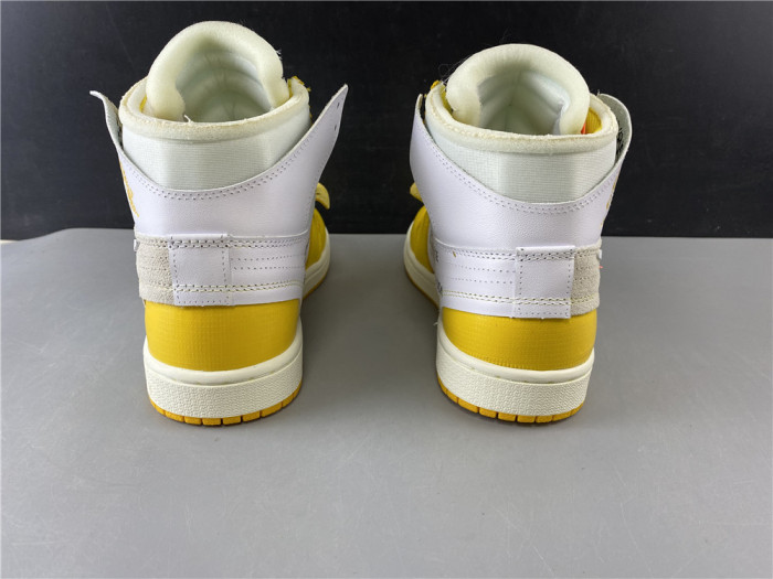 Air Jordan 1 x Off-White NRG White/Dark Powder Yellow-Cone AQ0818-149
