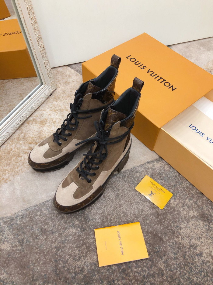 LOUS VUITO LAUREATE PLATFORM DESERT BOOT