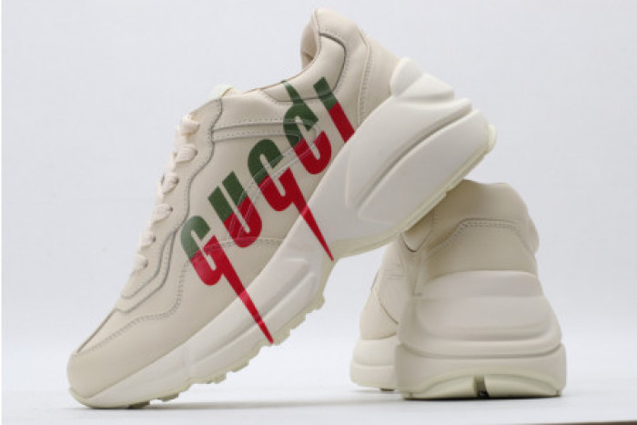 G*u*i rhyton leather sneaker