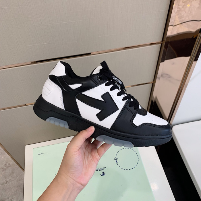 OFF WHITE™ C/O VIRGIL ABLOH OUT OF OFFICE LOW-TOP LEATHER SNEAKERS "OOO"
