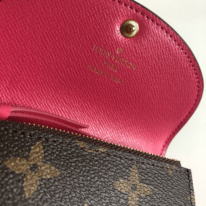 LOUI VUITTO WALLET PINK RED M41939 11*8